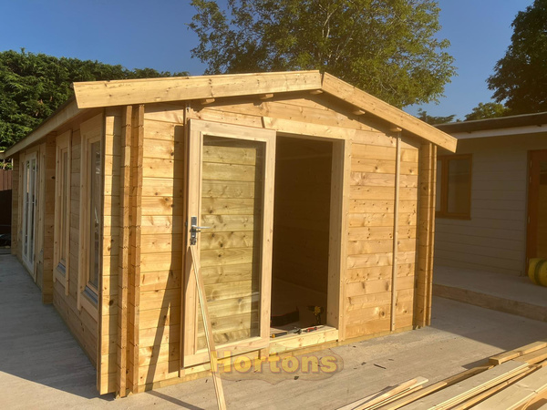 7.5m x 3.5m insulated Twin Skin classroom_1